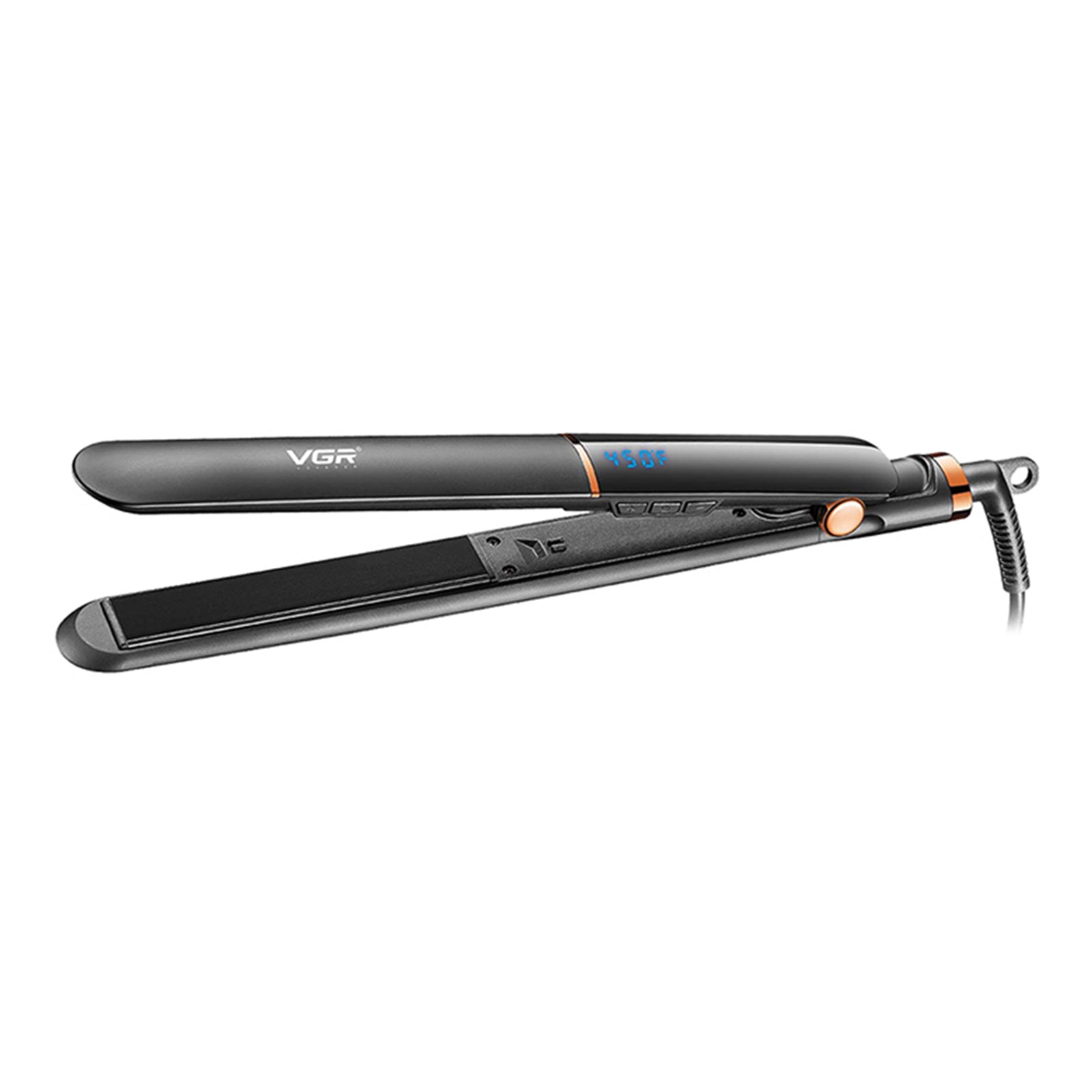 VGR V-515 2-In-1 Hair Straightener Ceramic Glaze Adjustable Temperature Levels Hair Curler for Hair Style (EU Plug) VGR V-515 2-In-1 Hair Straightener Ceramic Glaze Adjustable Temperature Levels Hair Curler for Hair Style (EU Plug)